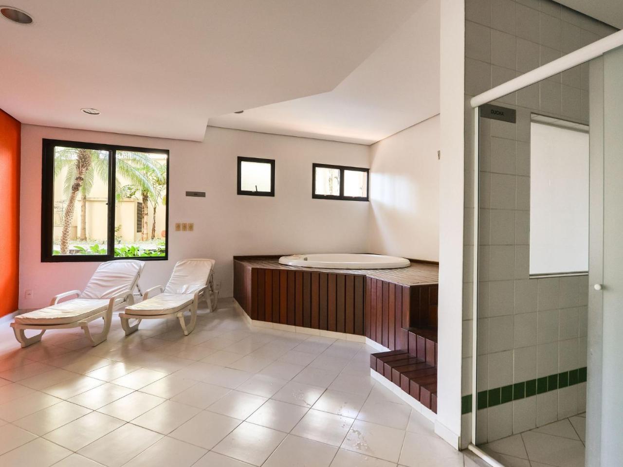 Apartamento Aconchegante Com Vista Incrivel, Piscina E Vaga ساو باولو المظهر الخارجي الصورة