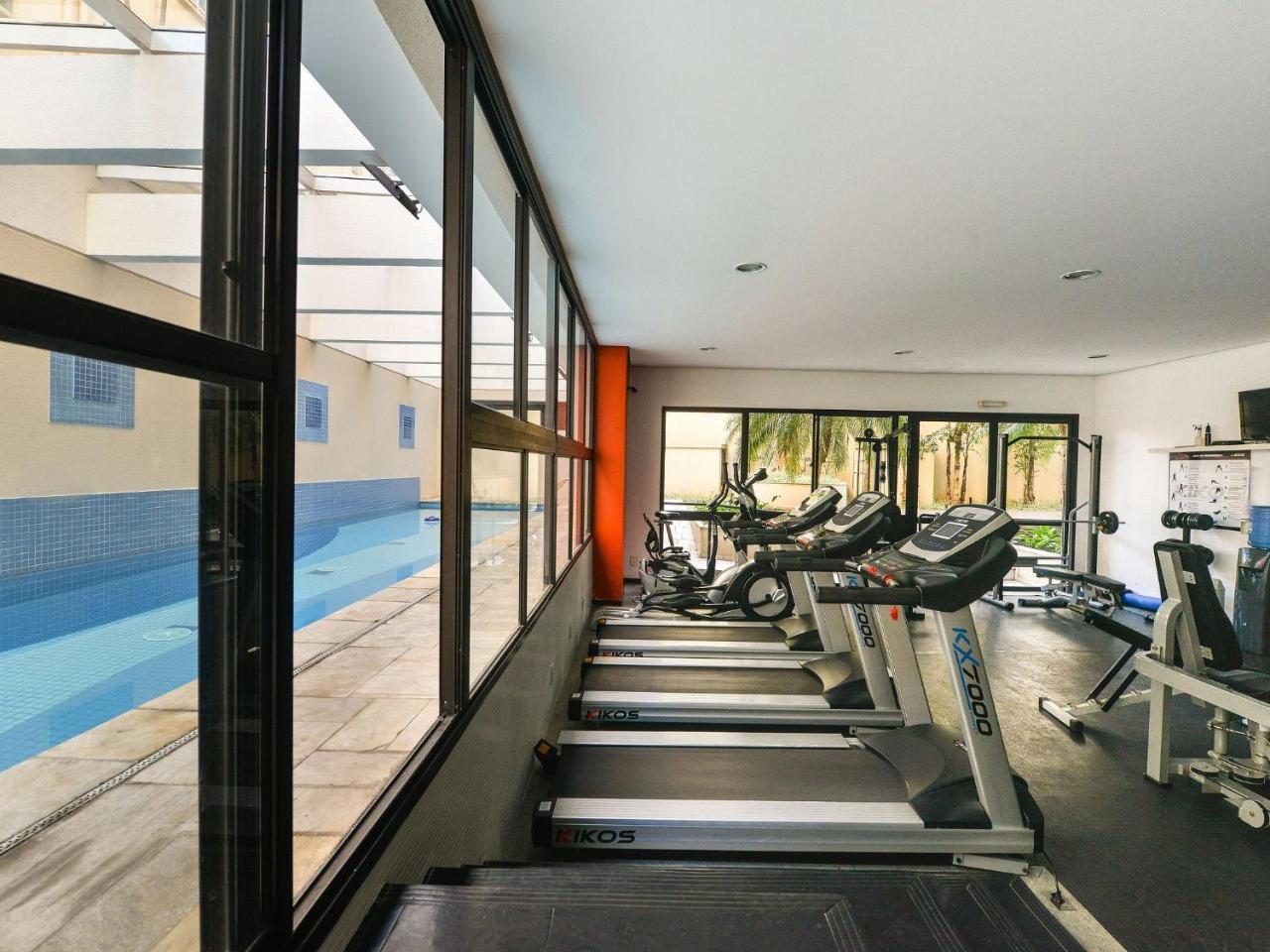 Apartamento Aconchegante Com Vista Incrivel, Piscina E Vaga ساو باولو المظهر الخارجي الصورة